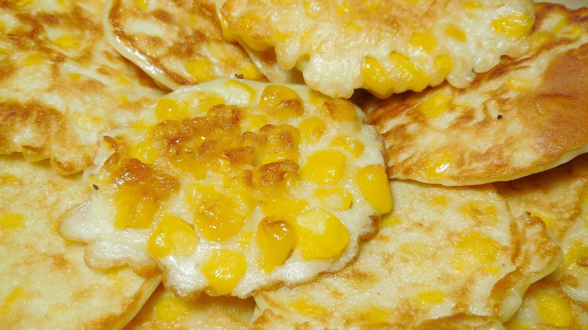 Блинчики на кукурузной муке