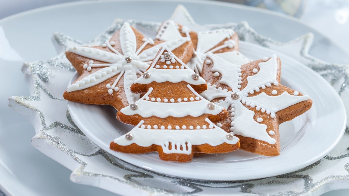 Пряничные елочные украшения