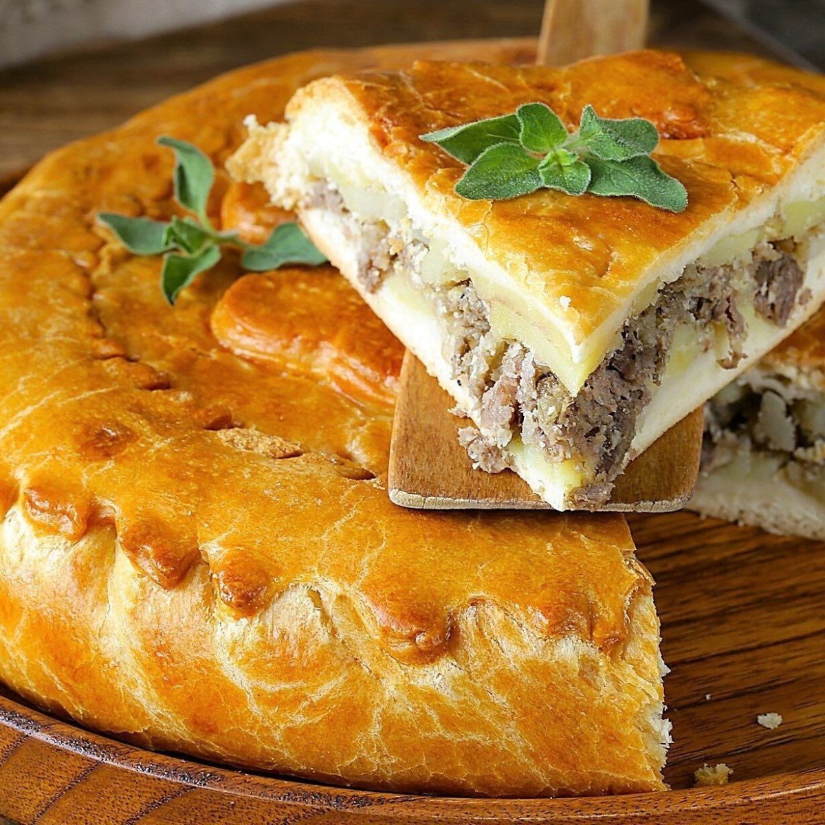 Выпечка с мясом