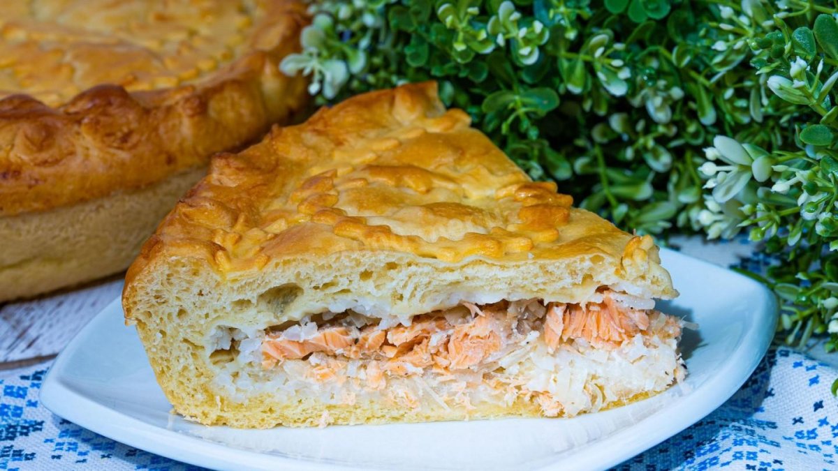 Легкий куриный пирог-запеканка