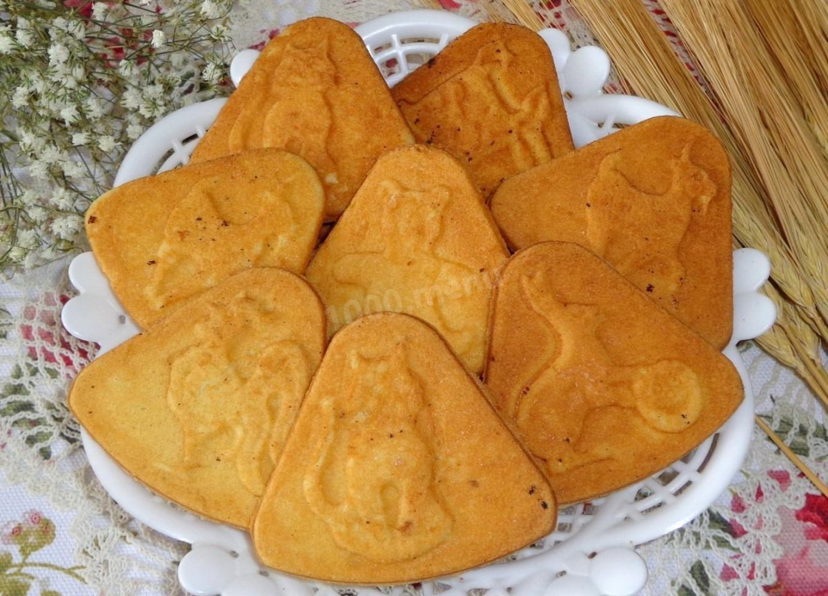 Печенье треугольники