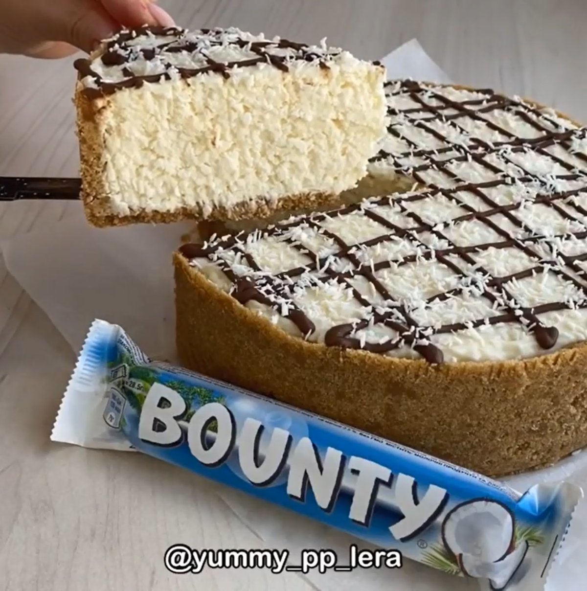 Домашние батончики Баунти