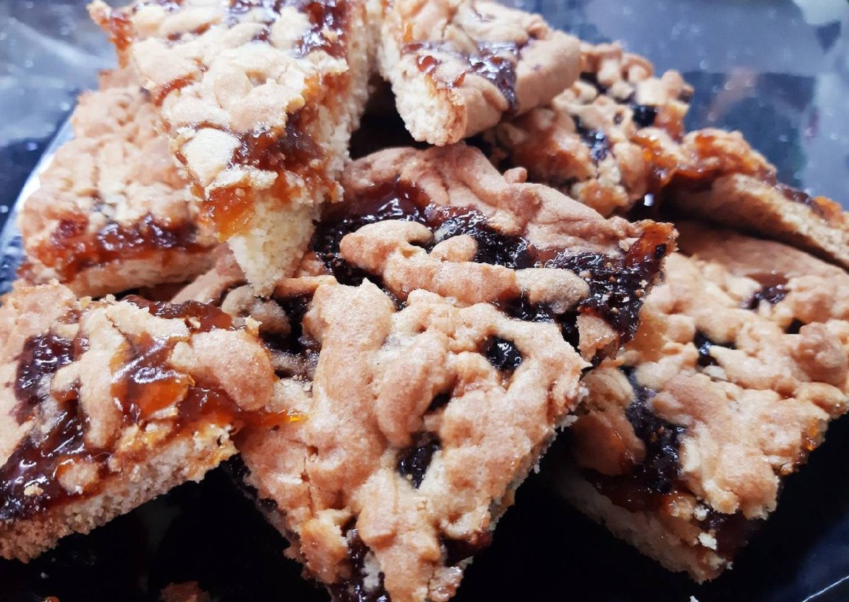 Печенье мишки с миндалем