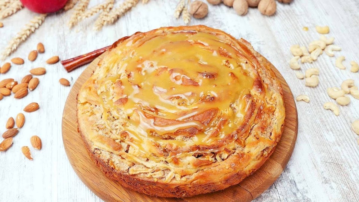 Яблочный пирог «tarte aux pommes»