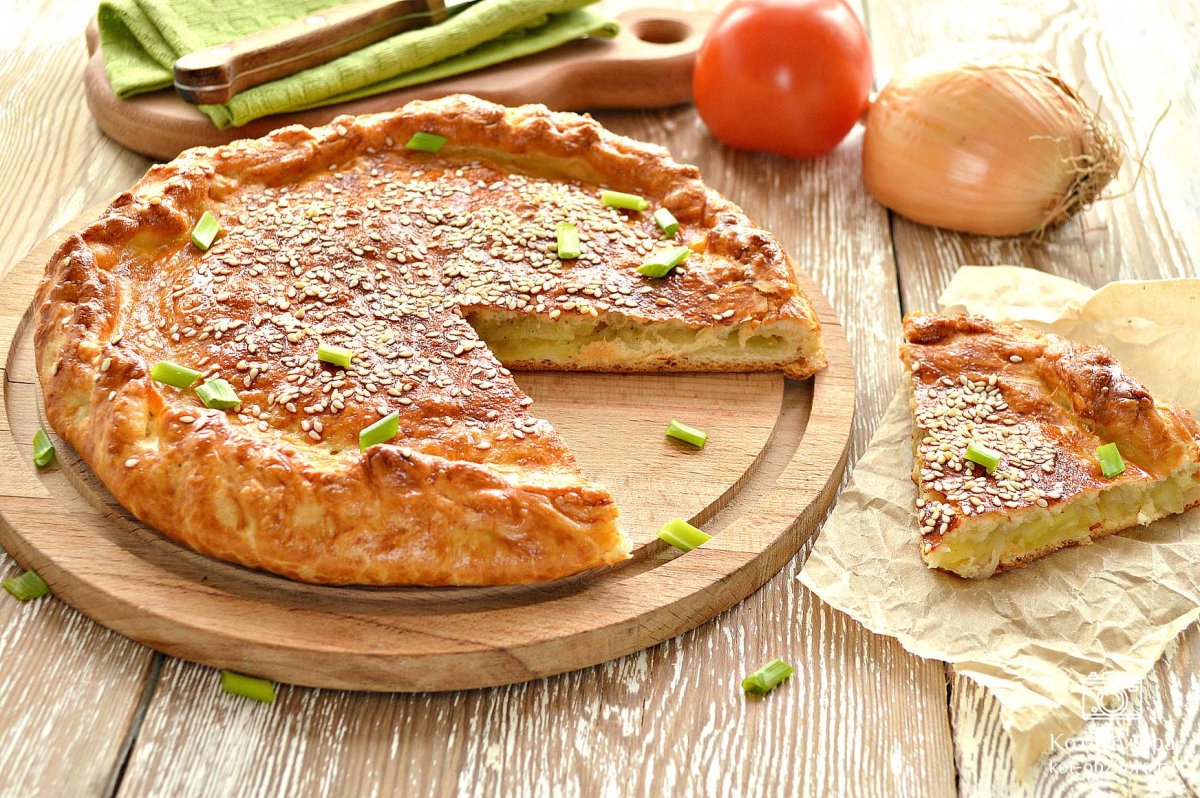 Пирог с картофелем