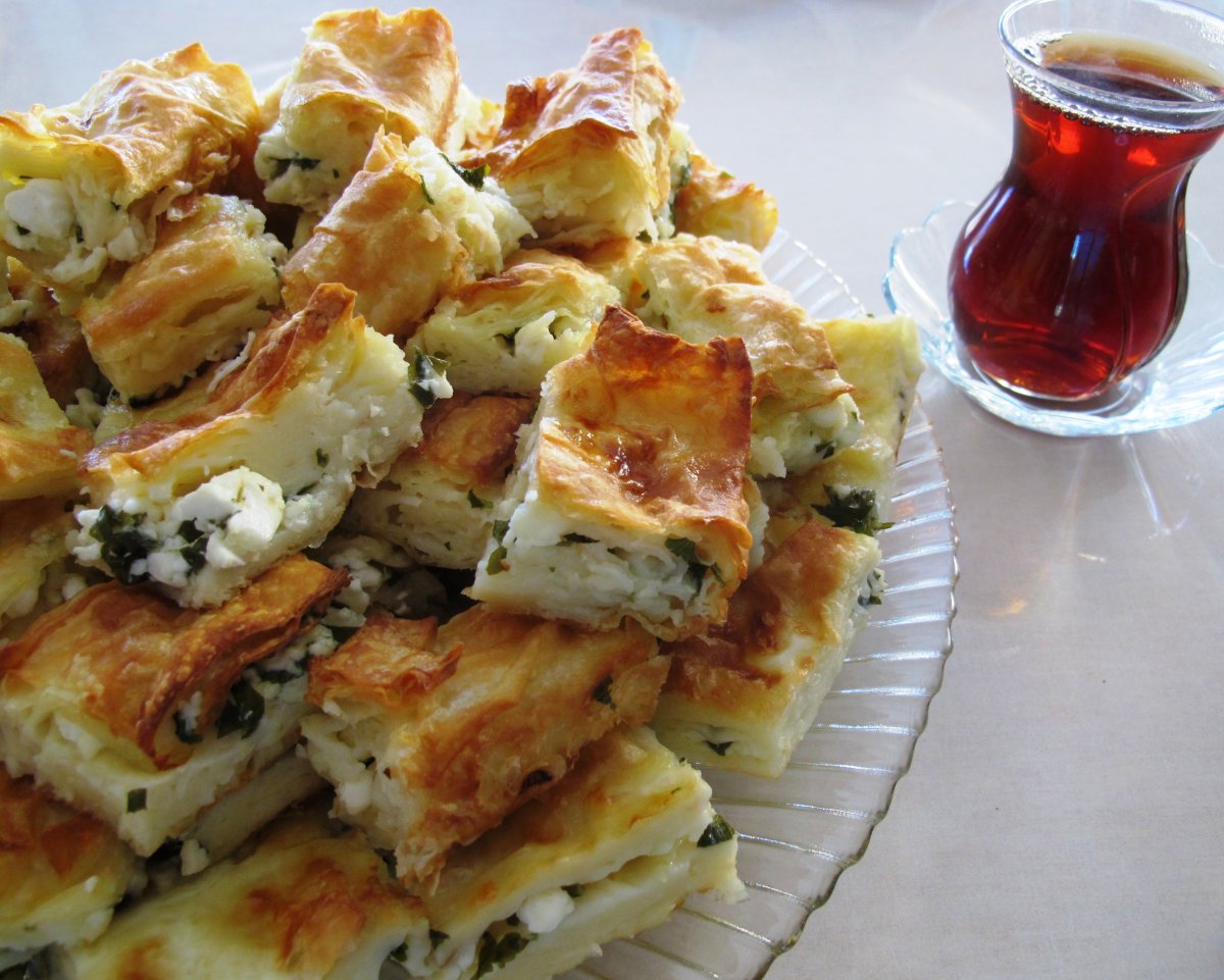 Турецкий бёрек с мясом