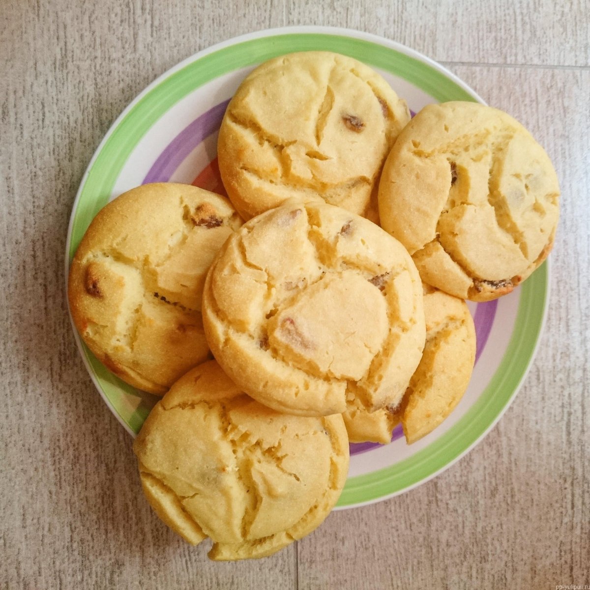 Овсяное печенье с курагой
