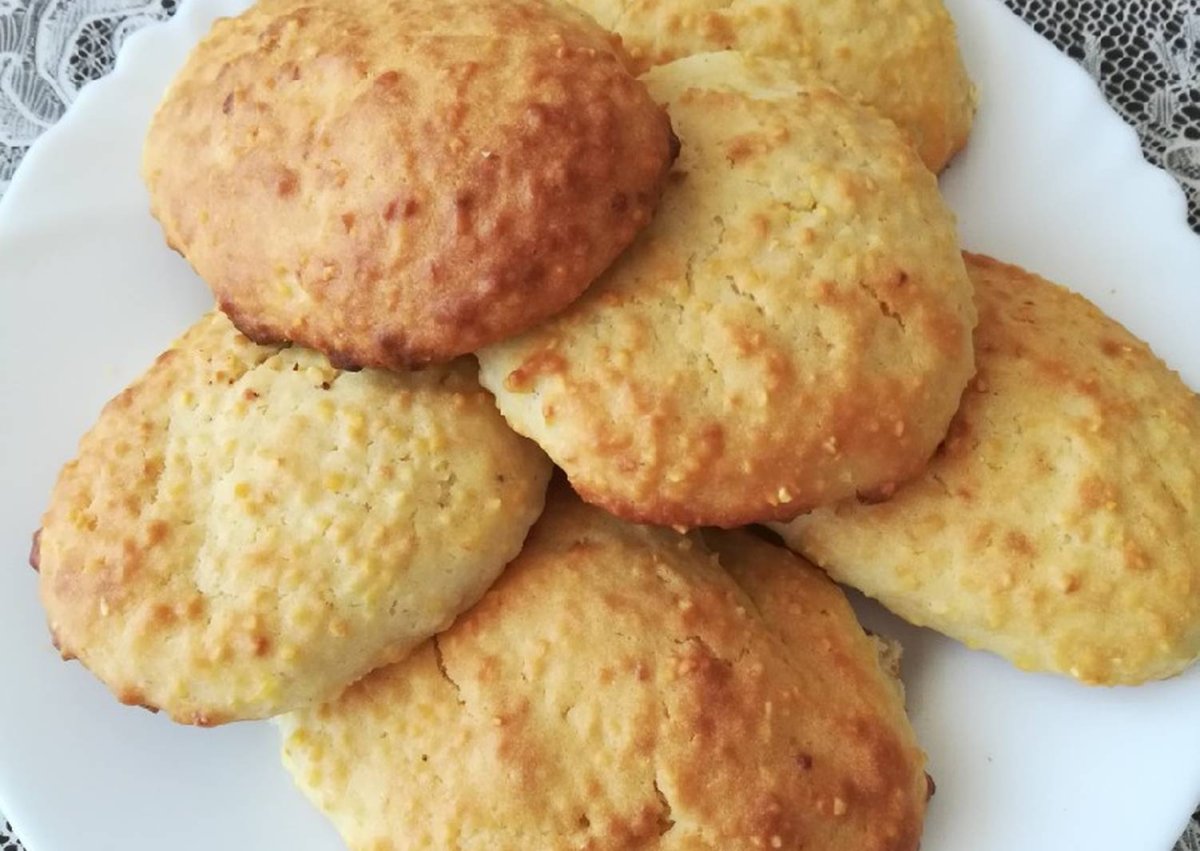 Выпечка из кукурузной крупы
