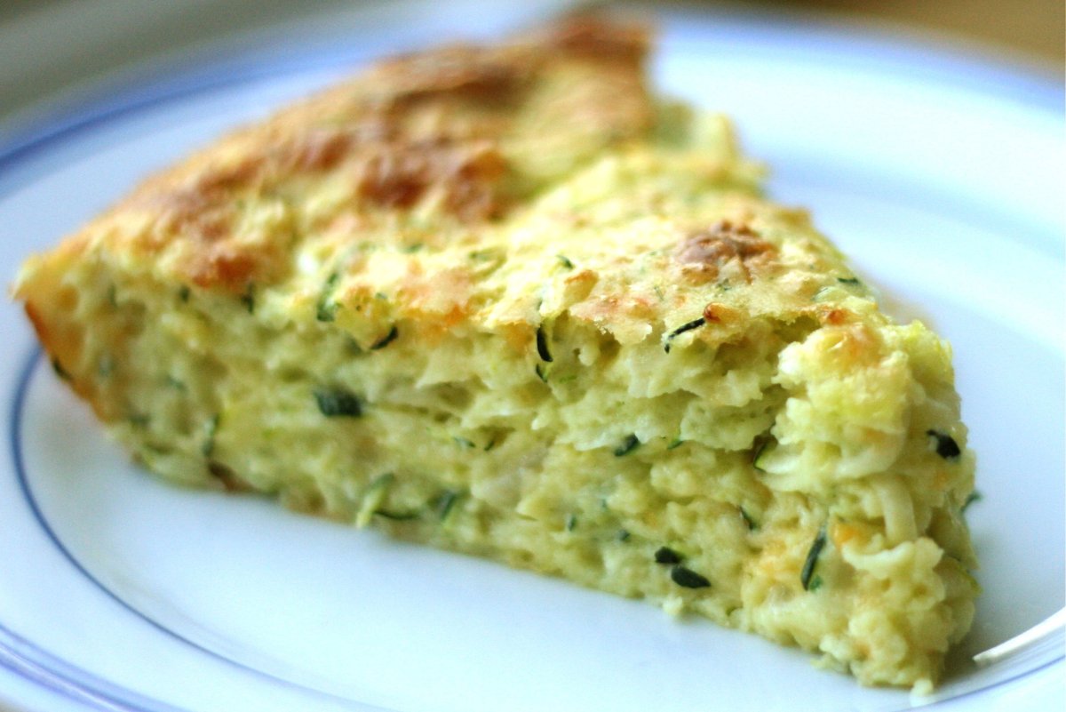 Пирог с кабачками