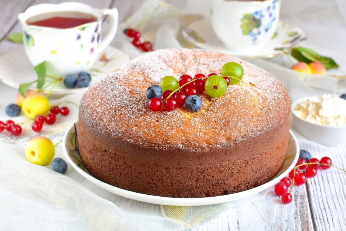 Пирог с яблоками