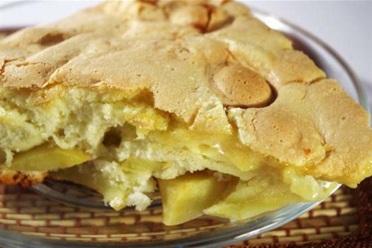Пирог из овсяной муки