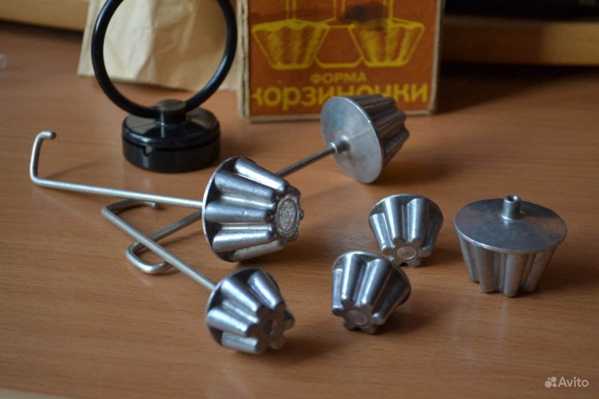 Советская форма для корзиночек как пользоваться