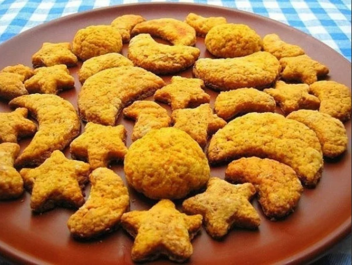 Морковное печенье