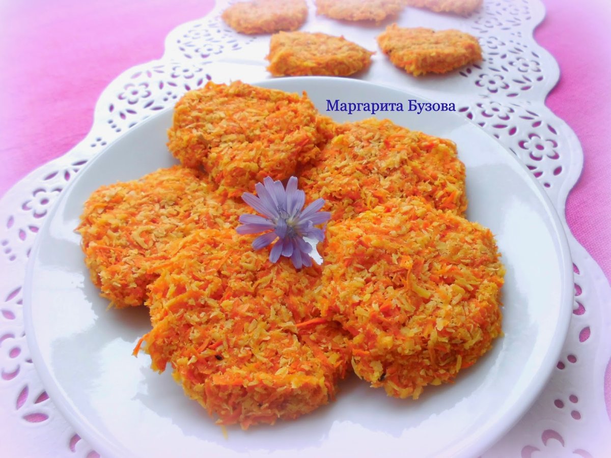Котлеты из вареной моркови