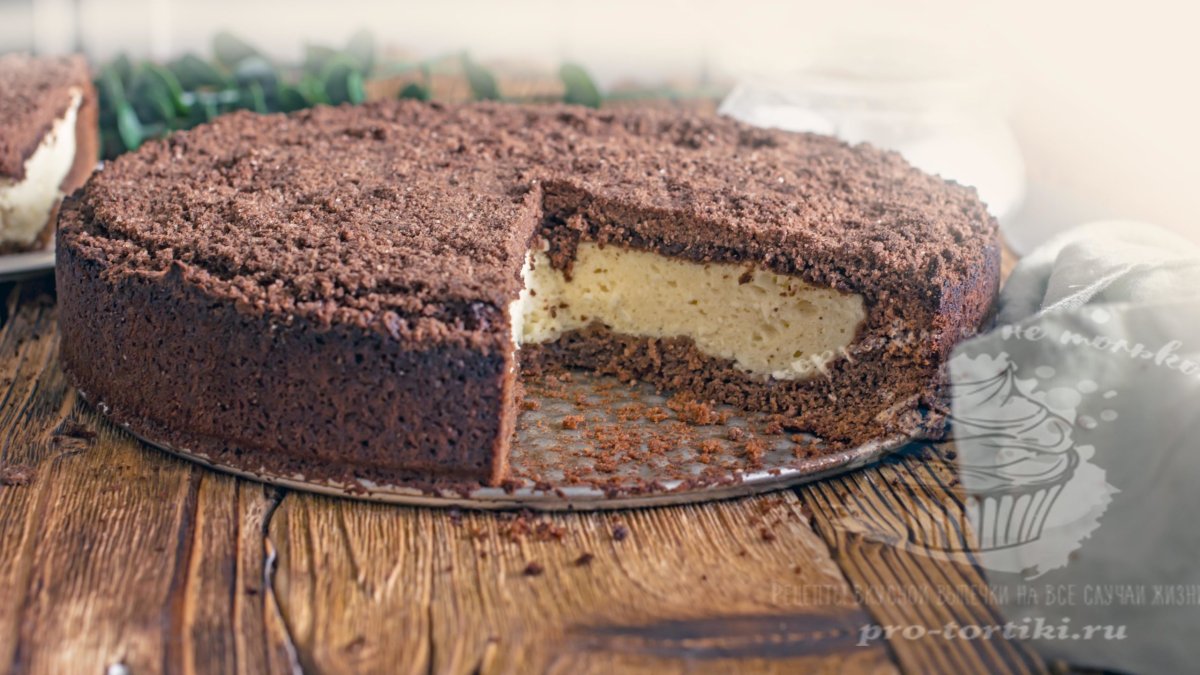Пирог с какао