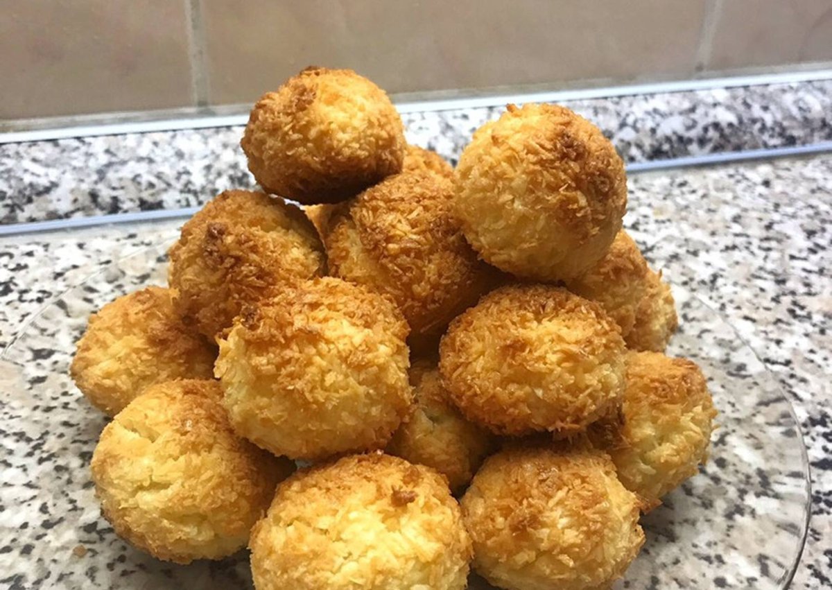 Печенье с кокосовой стружкой