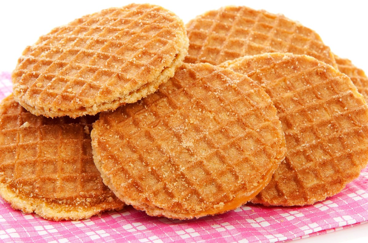 Голландские вафли «Stroopwafels» в Нидерландах