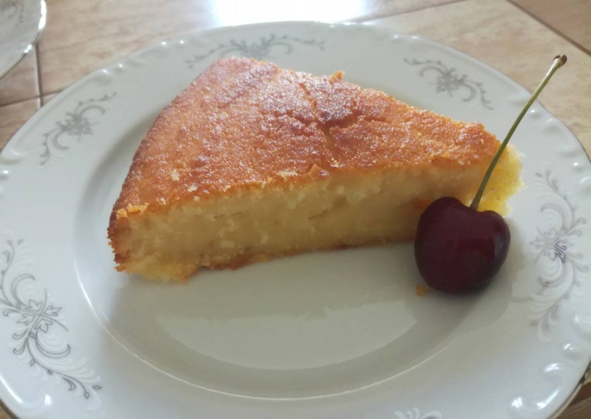 Пирог с манной кашей