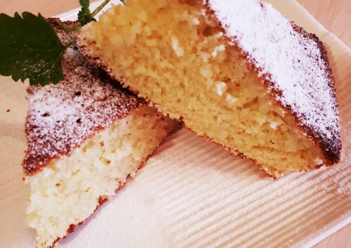 Апельсиновый тарт с миндальной мукой и маскорпоне