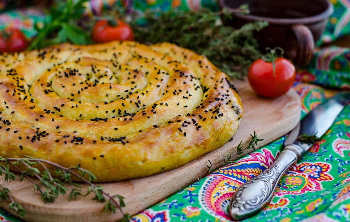 Бурек с мясом турецкий