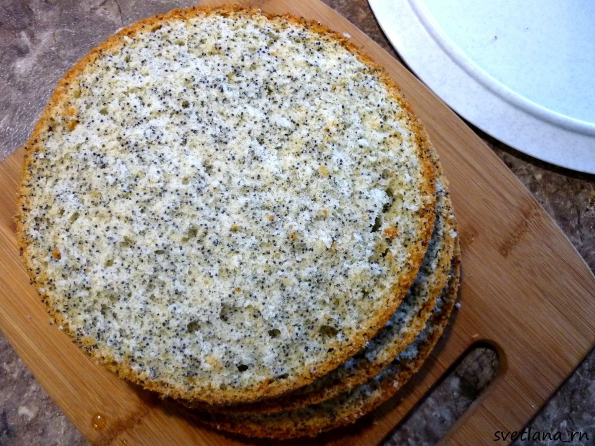 Торт с маками