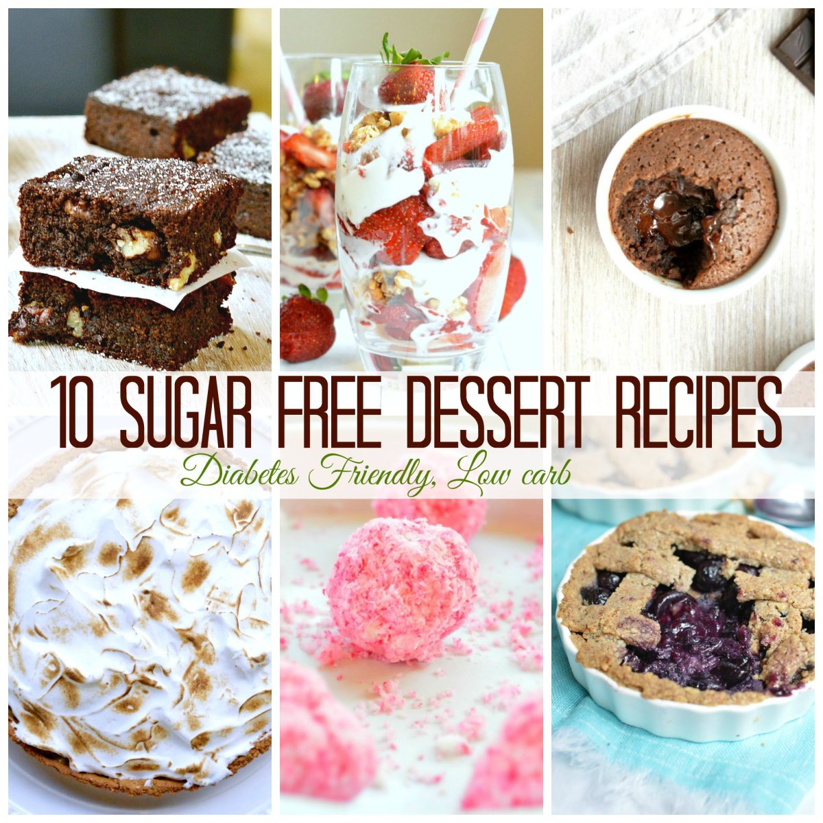 Sugar free Десерты