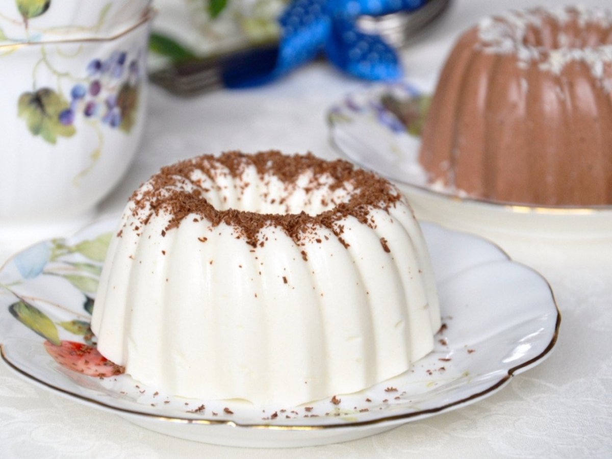 Бланманже миндальное