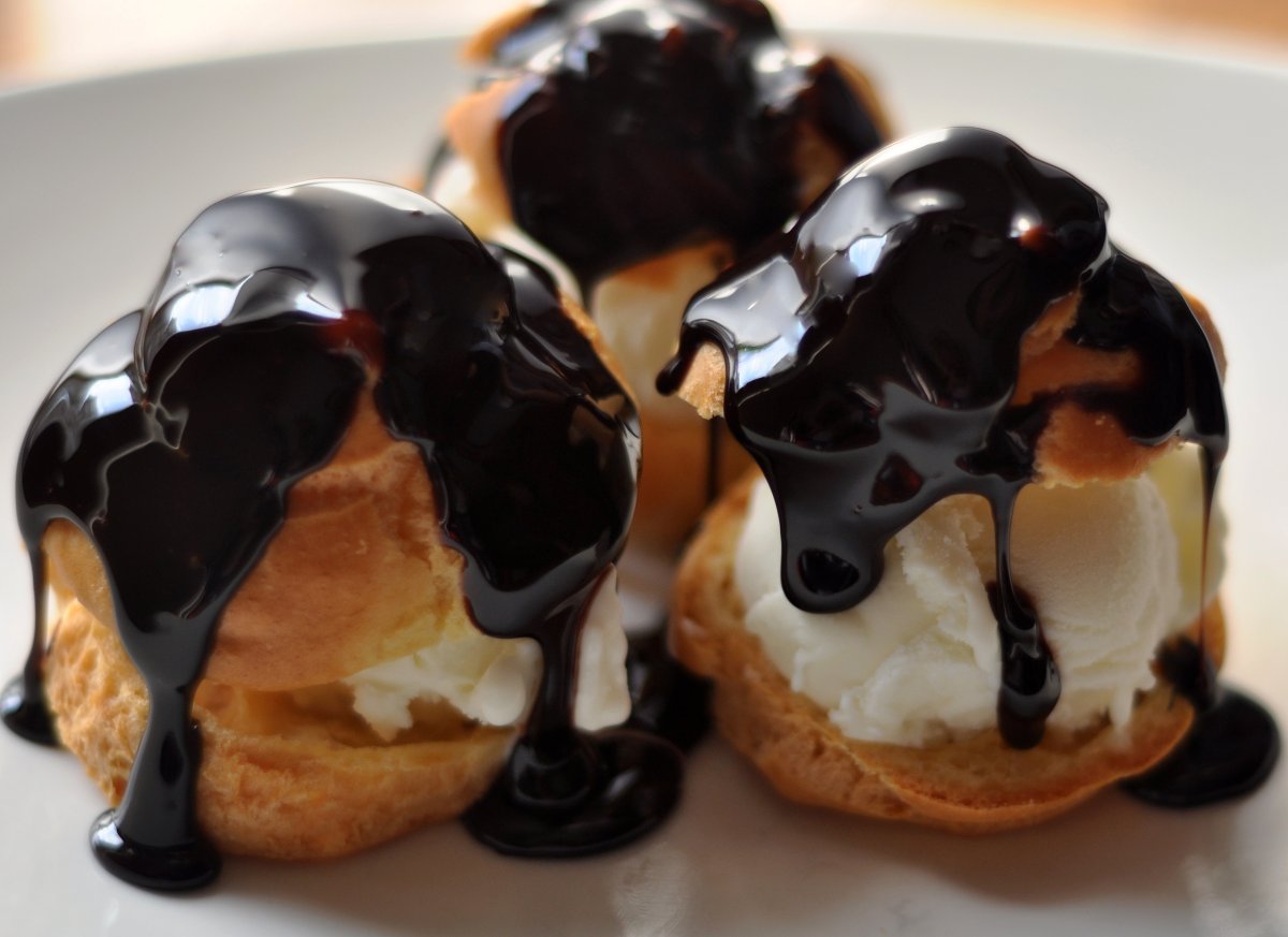Profiterol и эклер