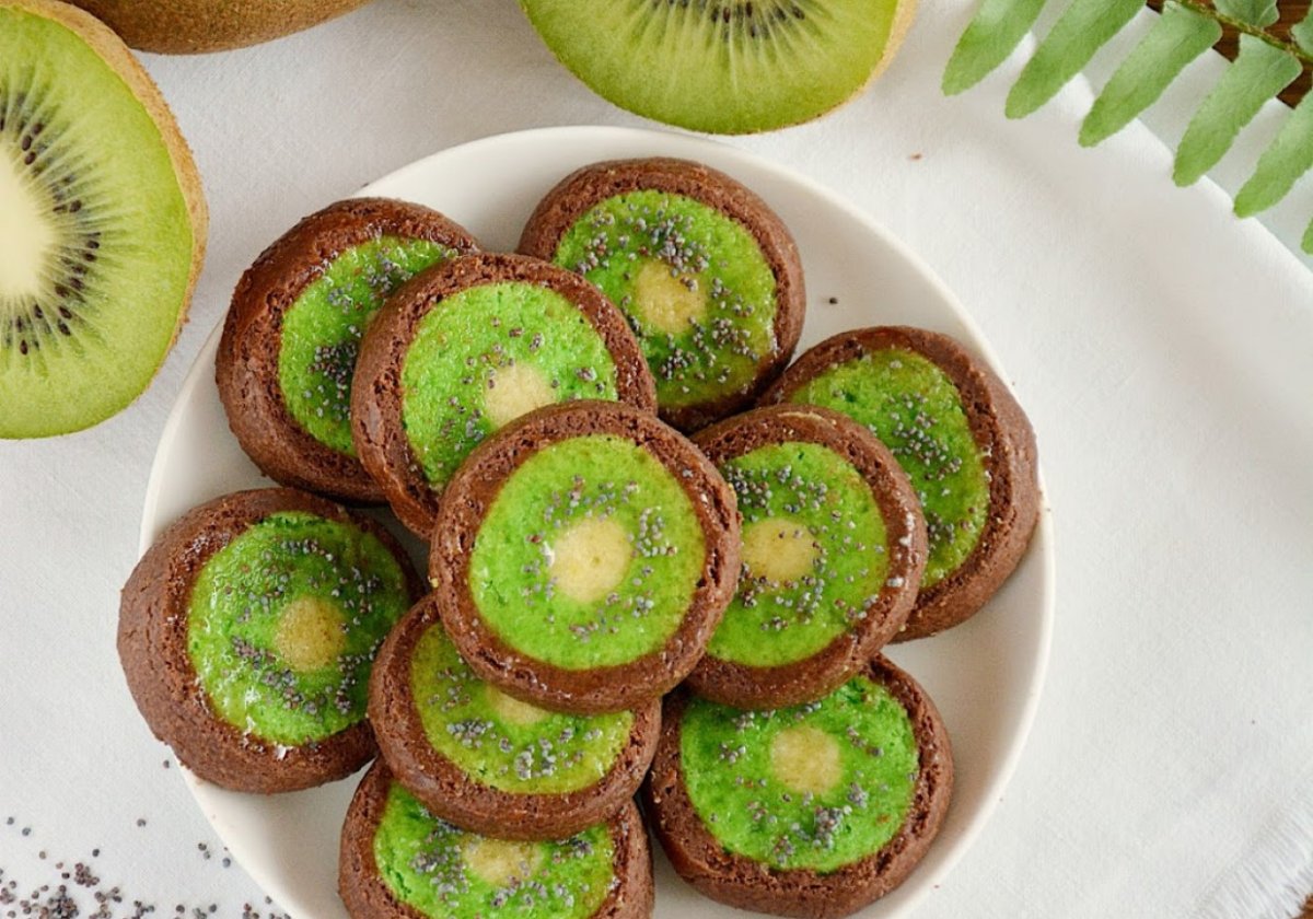 Печенье с киви