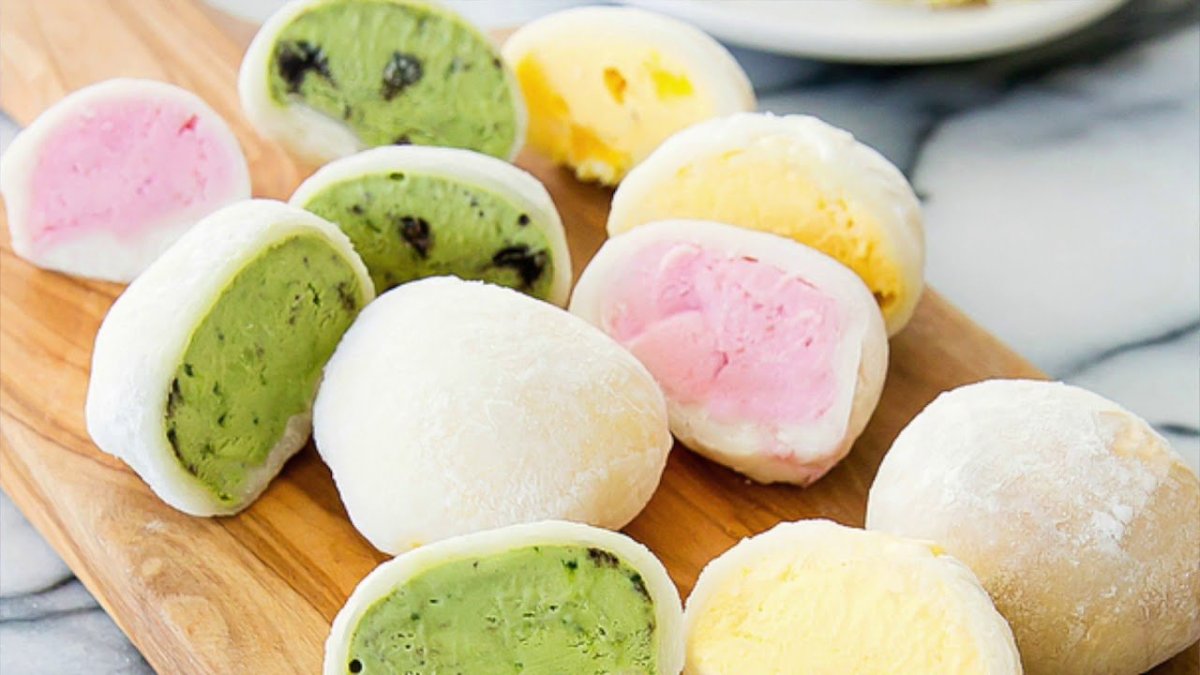 Китайский десерт из рисовой муки
