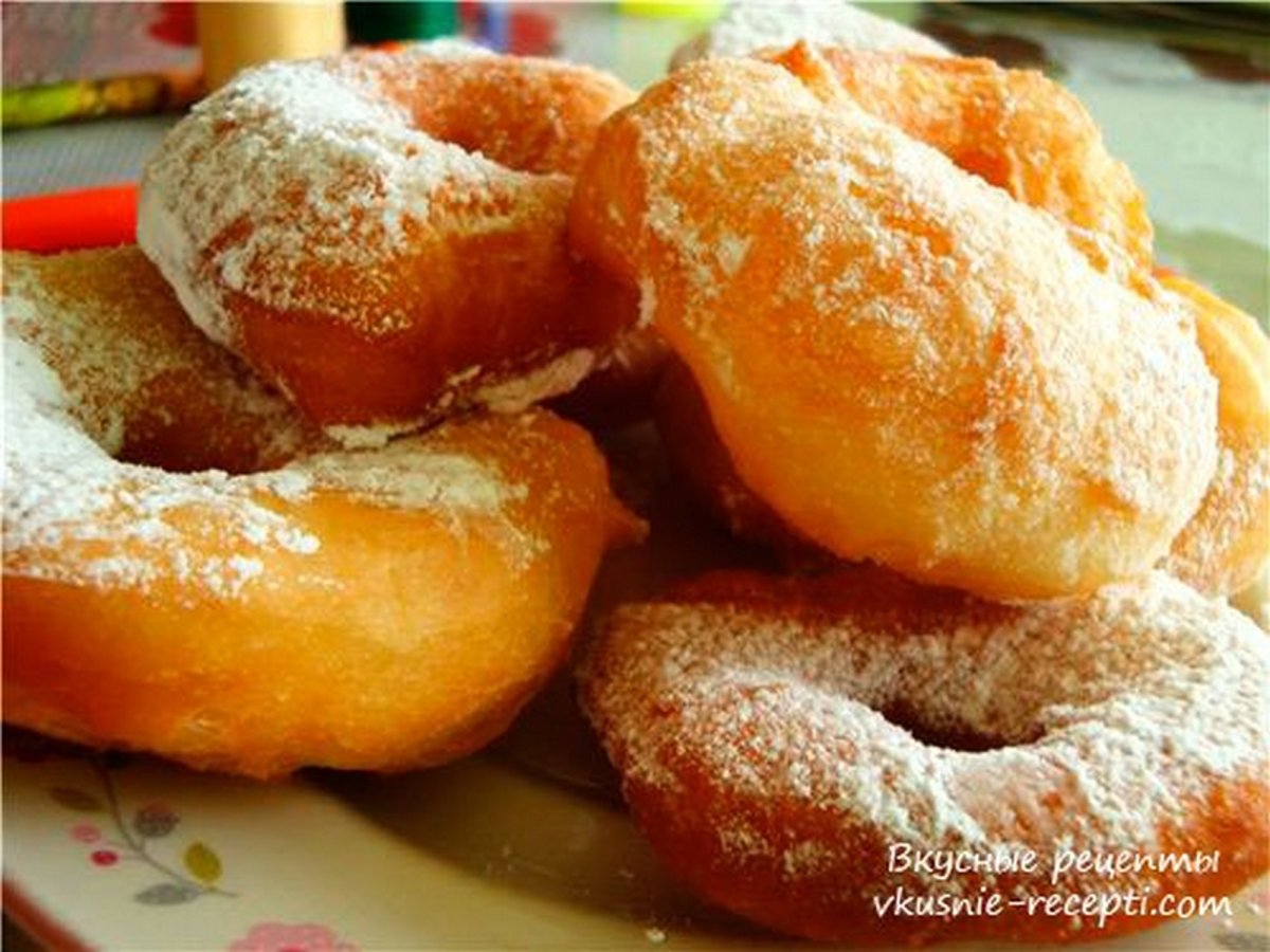 Пончики из манной крупы