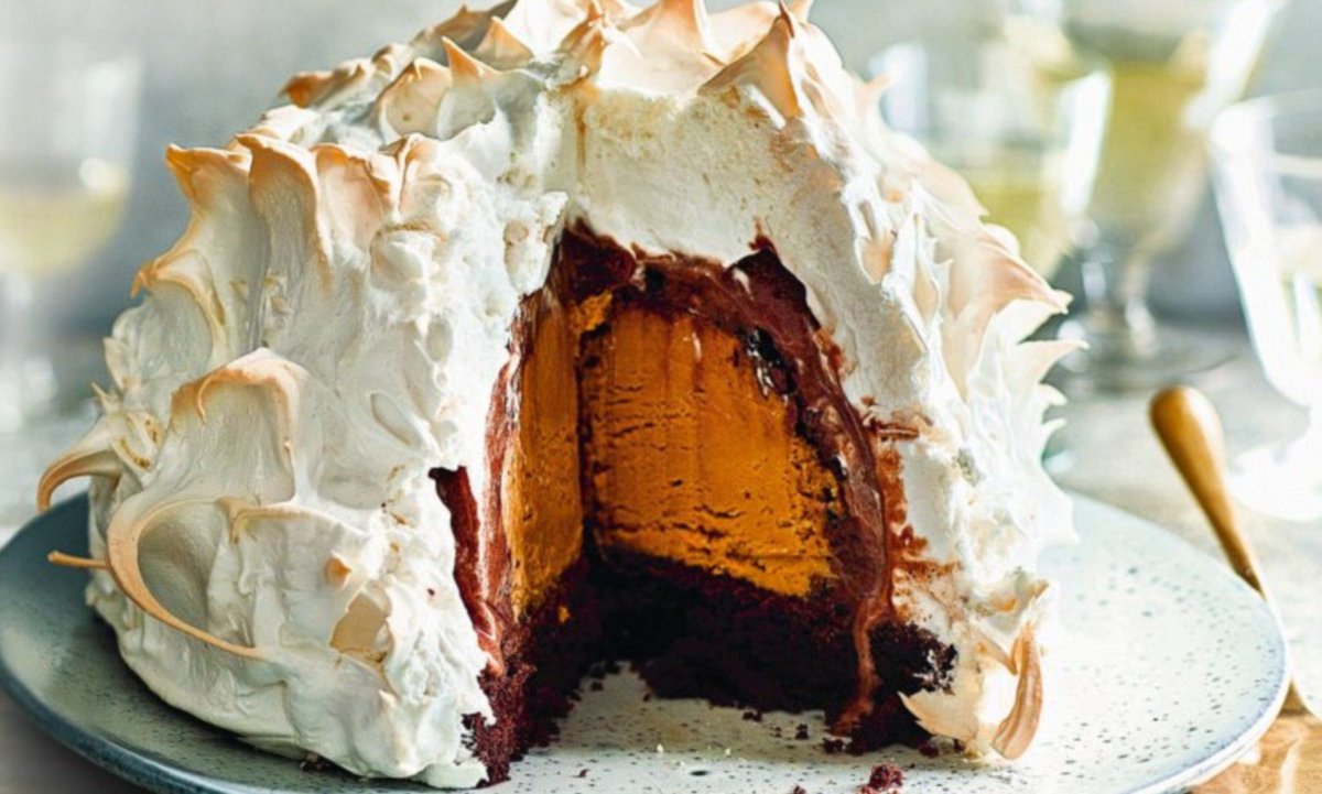 Baked Alaska from Antoine’s
