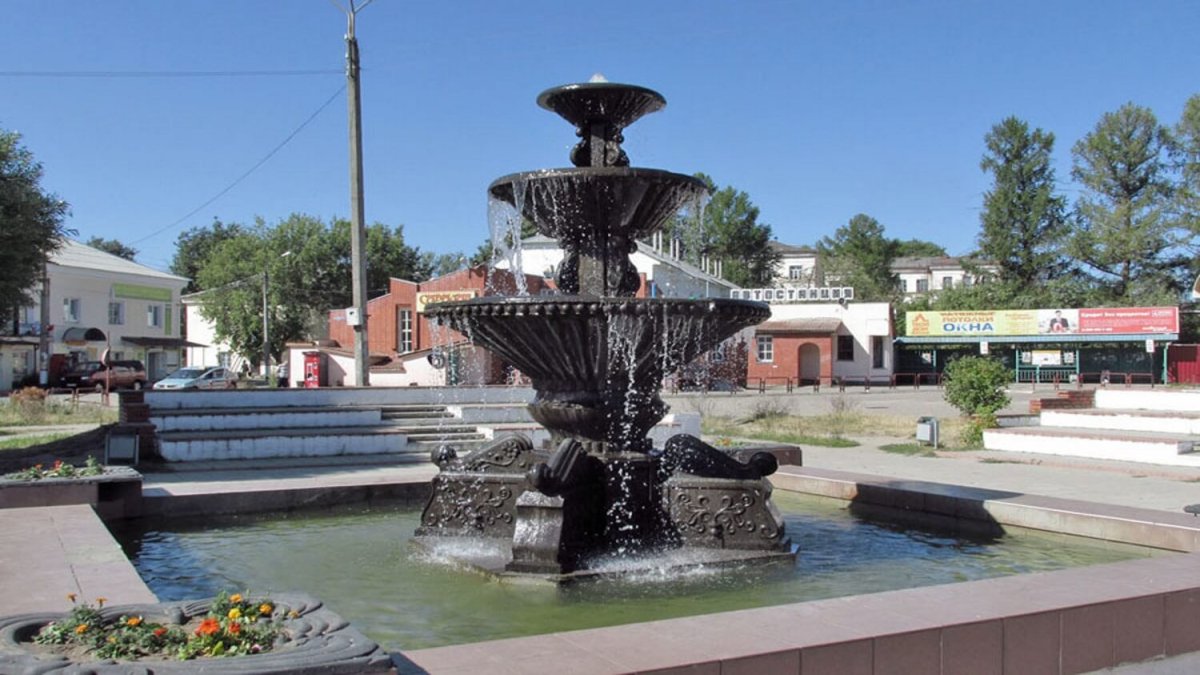 Людиново Фонтанная площадь