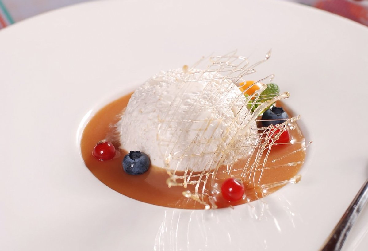 Десерт arroz con leche