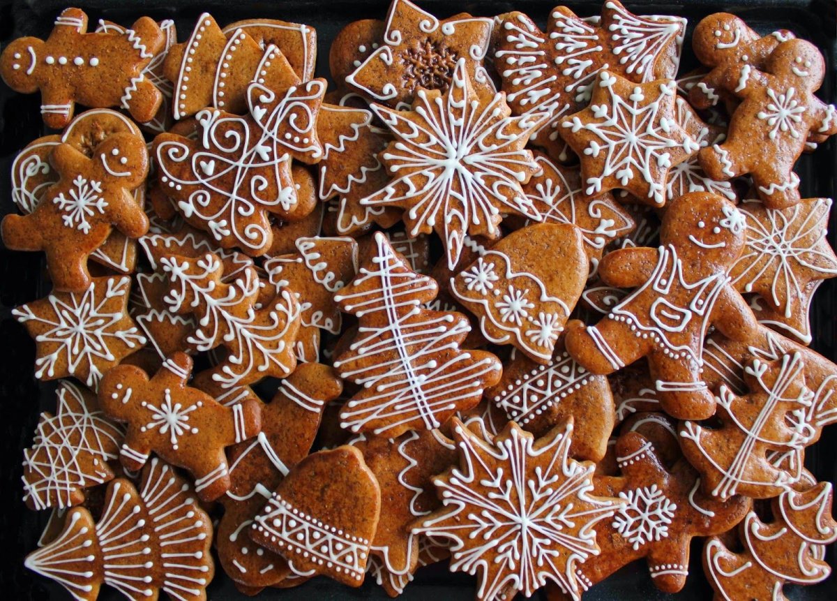 Пряничный декор на кухню