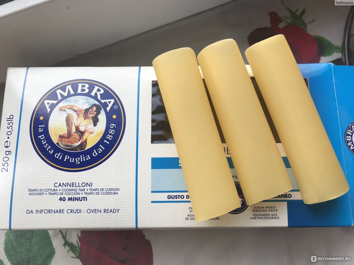 Итальянские канолли с кремом