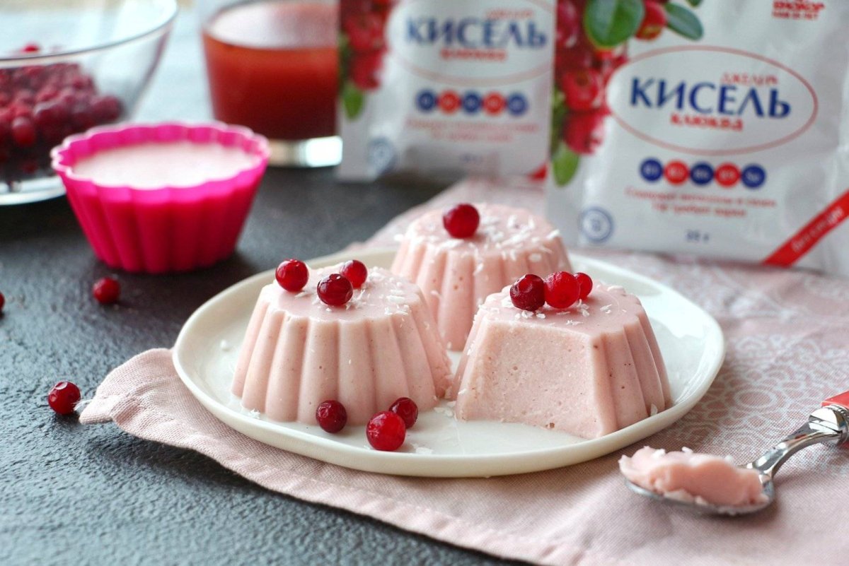 Десерт из киселя
