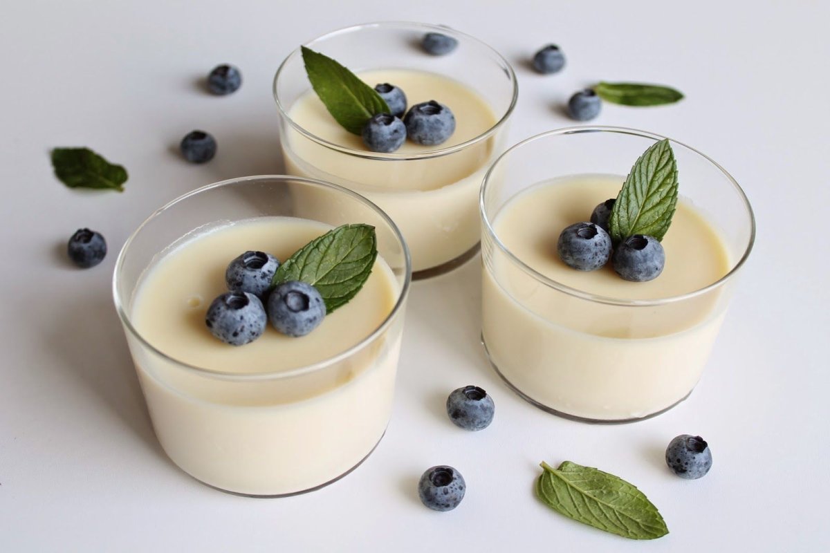Итальянская panna Cotta
