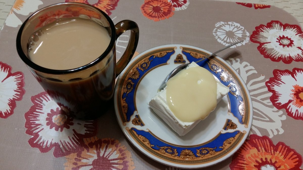 Творожное суфле с какао