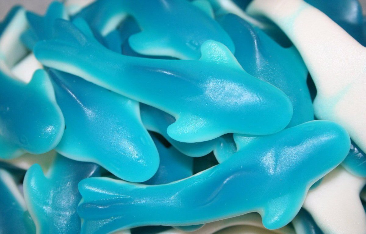 Haribo мармелад акулы