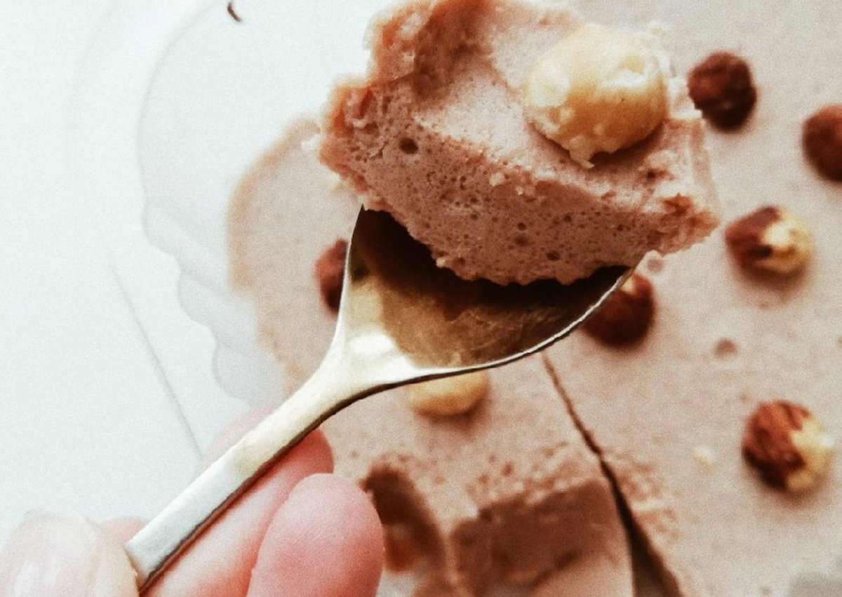 Десерт из ряженки