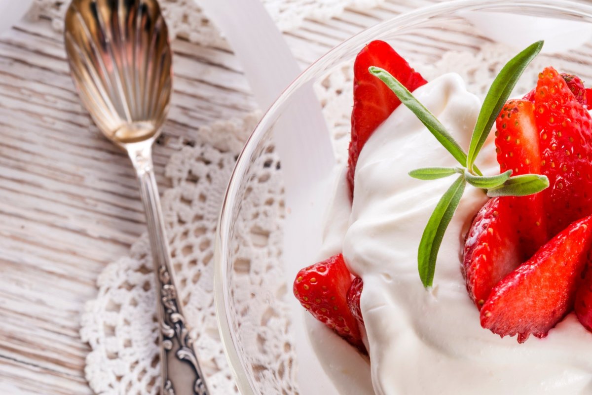 Клубничный десерт Strawberries Arnaud
