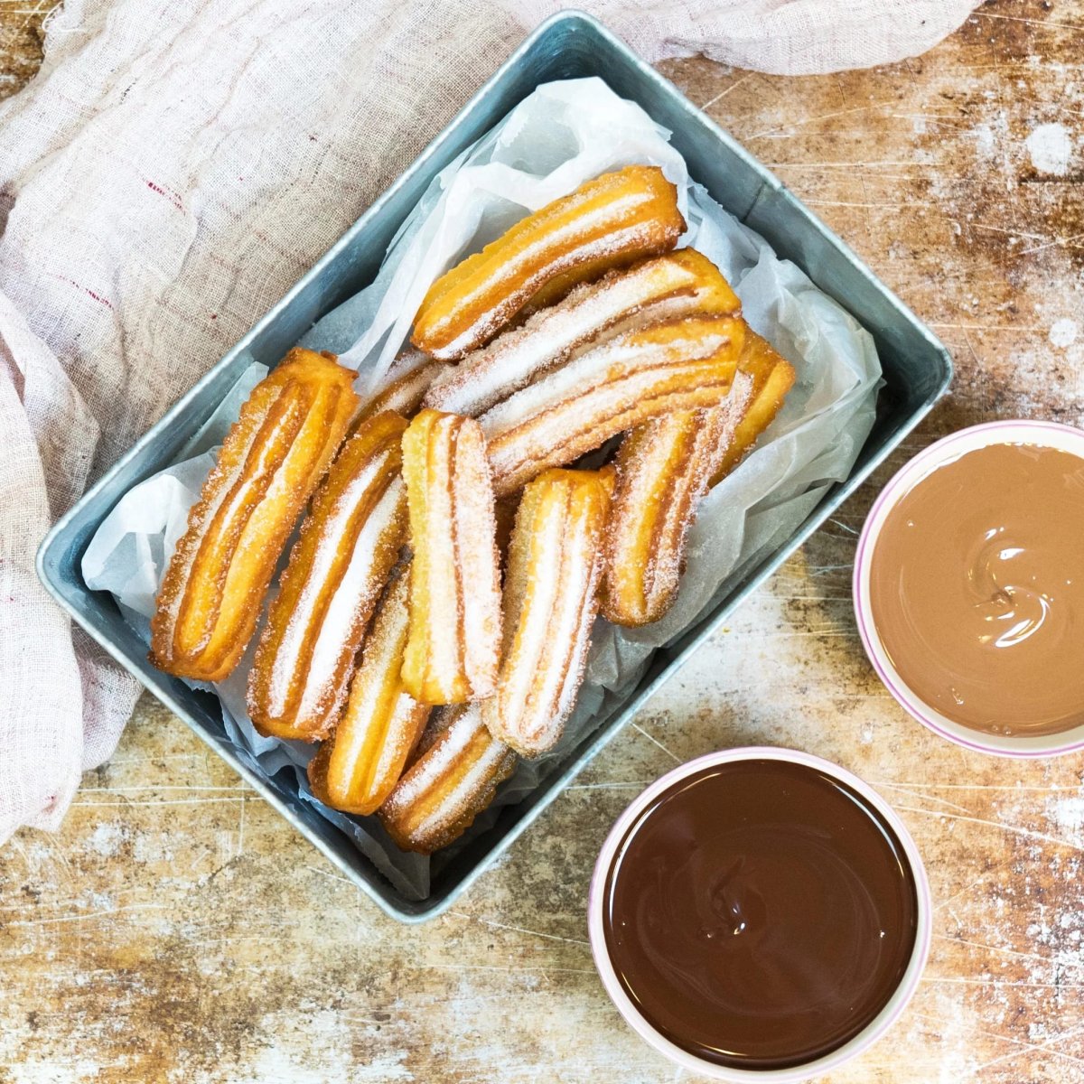 Spanish hot Chocolate with Churros