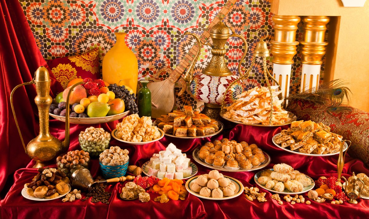 Рахат-лукум на турецком рынке
