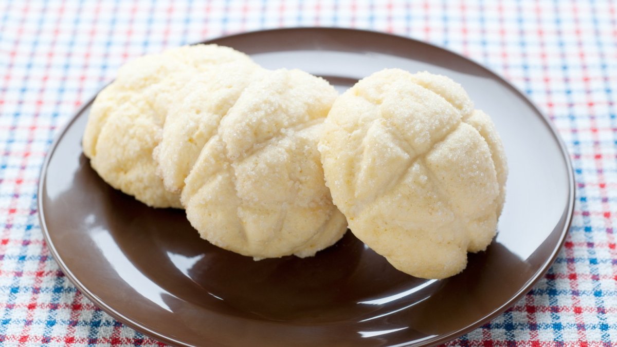 Японские булочки мелонпан