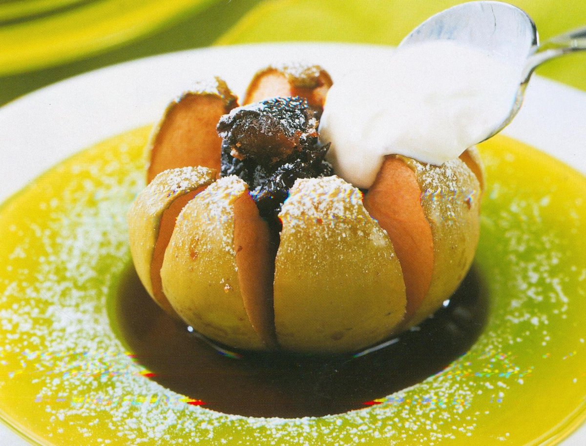 Корзиночки с яблоками