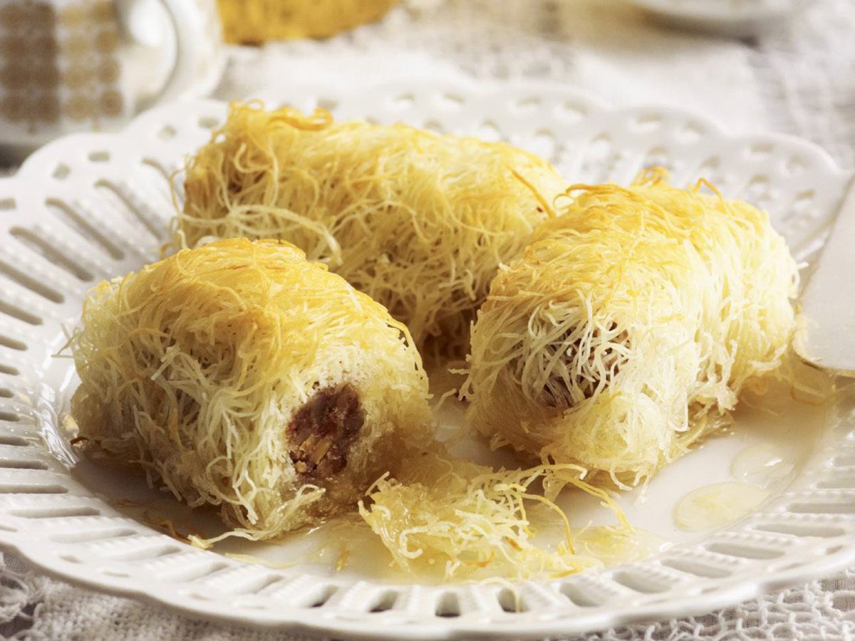 Турецкий десерт катаифи