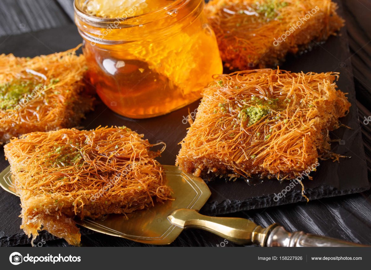 Катаифи с фисташками