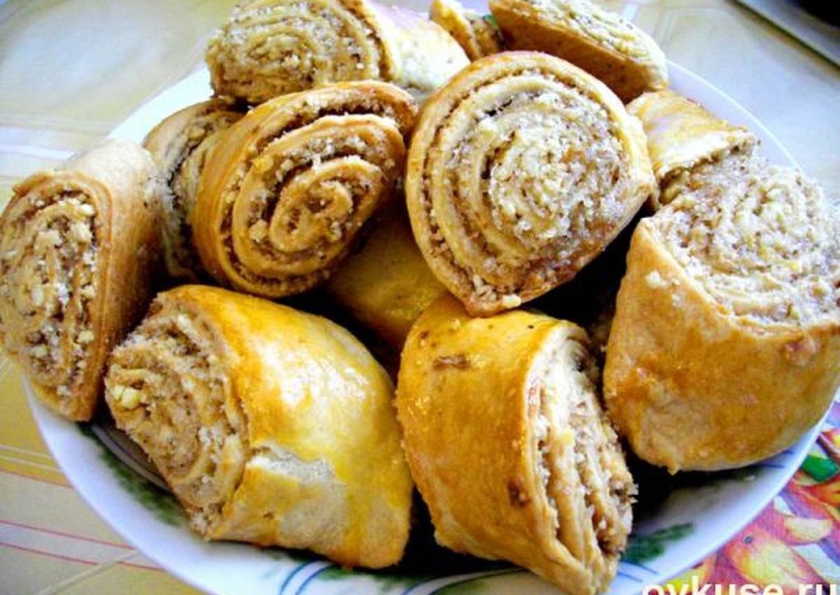 Пахлава с медом
