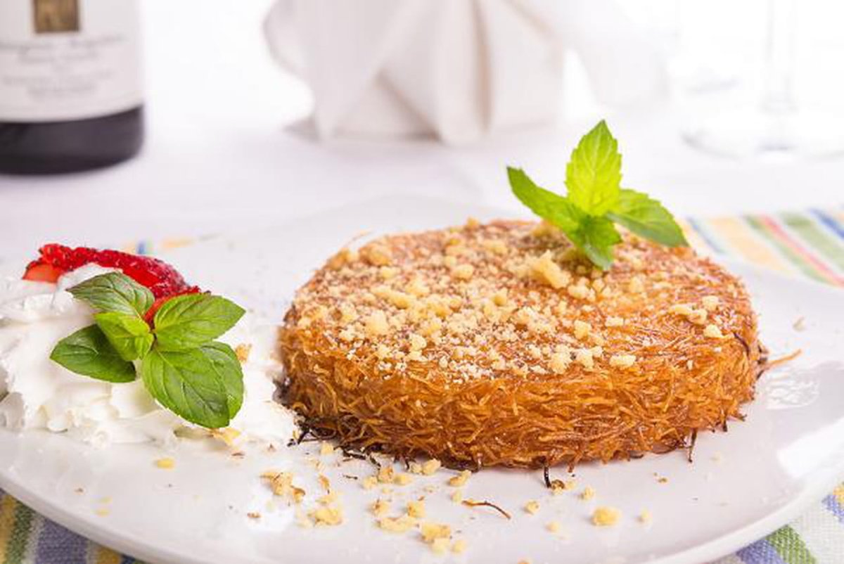 Кюнефе с фисташками